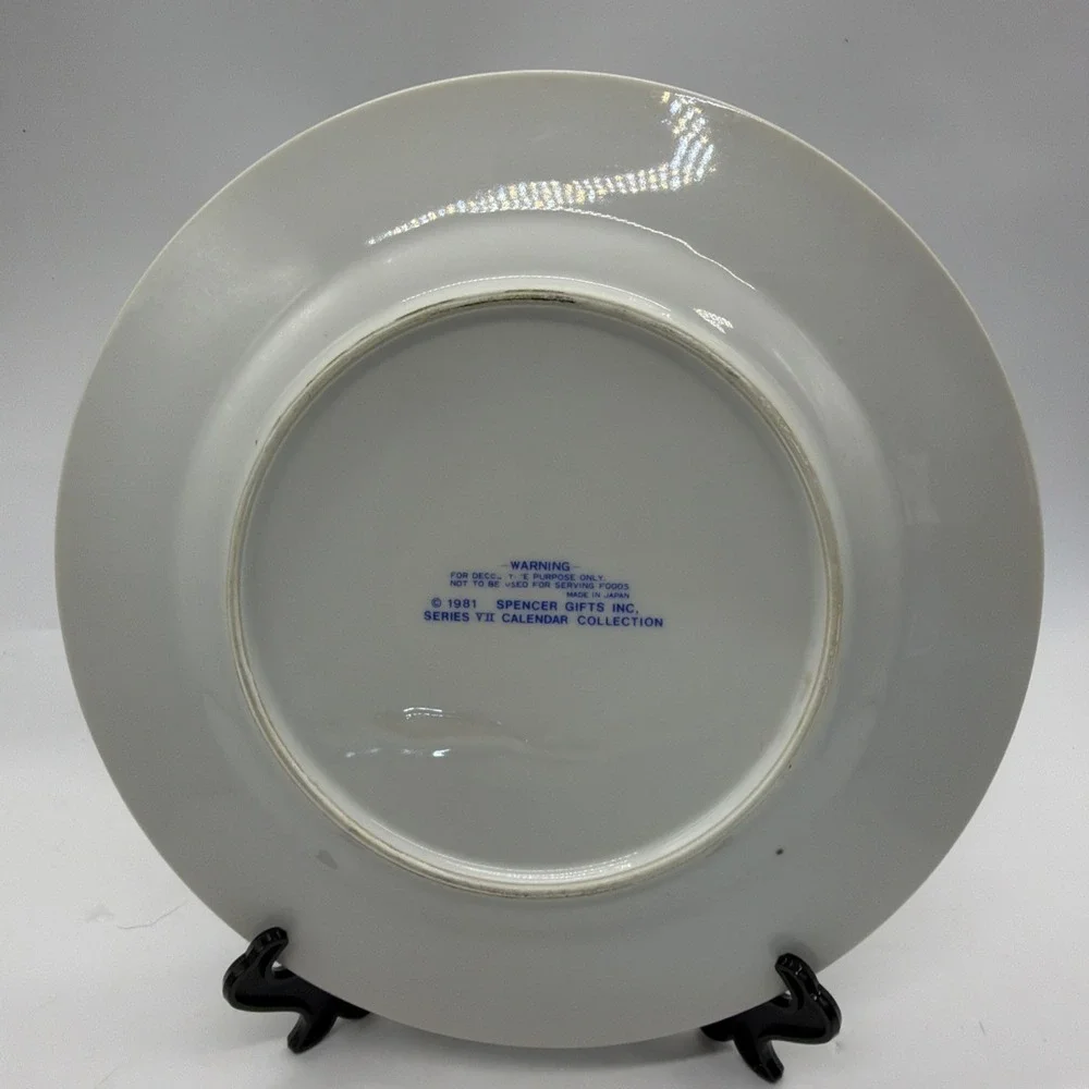 200th Anniversary American Bicentennial 1776-1976 Calendar Collector Plate 9